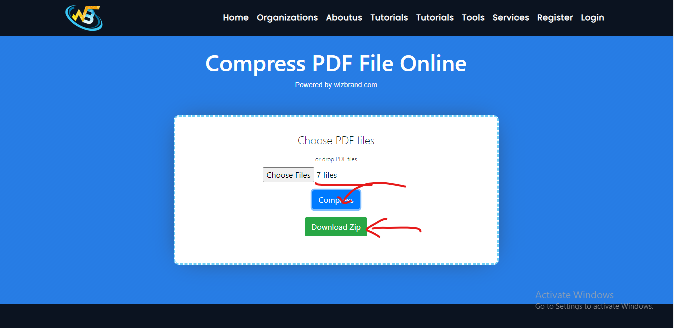 How to compress Pdf through PDF Compress online tool? DevOps SRE